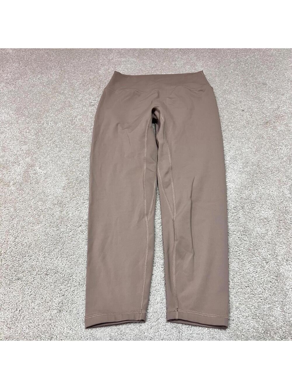 ZYIA Active Leggings Women's Brown Activewear Size 8-10